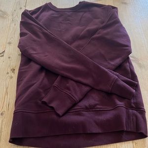Dark purple sweatshirt
